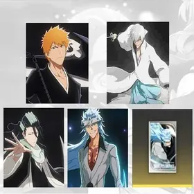 EU server-Aplus| Kurosaki Ichigo + Ichimaru Gin + Kuchiki Byakuya + Grimmjow + Grimmjow weapon|Starter acc|Fast Delivery