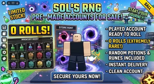 SOLS RNG ACC // Random potions