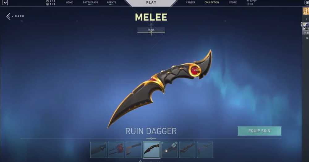 Ruin Dagger Account