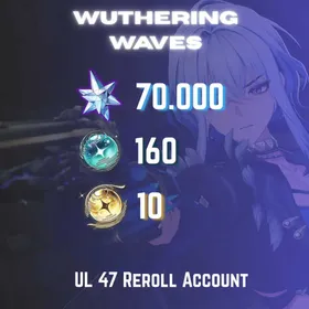 [NA] UL45 70000 Astrite + 160 Lustrous + 10 Radiant | Reroll Account | Check Desc**