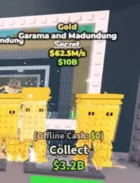 Gold Garama and Madundung 62.5M/s | Brainrot Secret | Cheapest 💯🔥 | Instant Delivery ⚡ | Steal a Brainrot | SAB