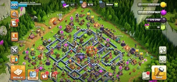 TH16 SAMI MAX➤BEST DEAL➤HERO -52-90-62-58-35-1➤NICE BASE➤XP-205➤NC YES➤FULL ACCESS