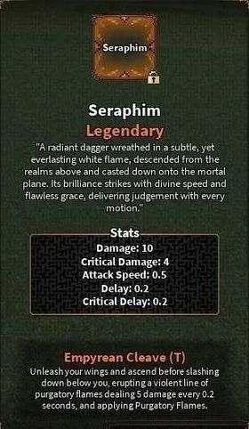 👑The Veil - Seraphim Legendary✅