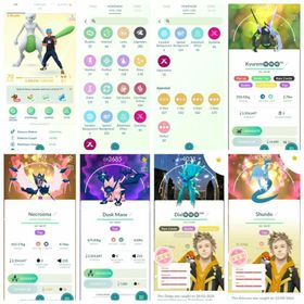 💯Level 70🔥 382x Legendary 🌟 33 Legendary&Shiny 🚀4* Shundo Galarian Articuno 🐉 4* Shundo Origin Dialga Special BG✍🏻 Name Changeable