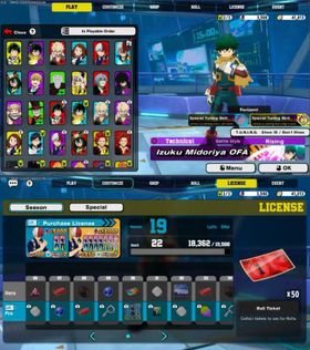 MHUR6 – Deku OFA Skill Set | Limited Phosphor Shoto & Monoma