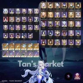 AR 56 | ASIA SERVER 14X5S | SKIRK PREM, NAVIA, FURINA, ALHAITHAM, DEHYA, FLINS, TIGHNARI, KAZUHA, XILONEN, MIZUKI, JEAN, AINO, KEQING| 6 5S WEAPON | END GAME ACCOUNT