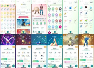 [ A1 Rare Premium Account] LEVEL 71 | 4,831 PokéCoins | 268 Shiny | 408 Legendary | 58 Mythical | 557 Can Evolve | 40 Lucky | Special Background Mewtwo | Shiny Mewtwo | Shiny Darkrai | Lucky Kyurem | Shiny Rayquaza | Shiny Xerneas | Shiny Reshiram | Shiny Zekrom | 4★ Pokémon | 2 Dynamax | 8 Mega Evolutions ACCOUNT OVERVIEW Level 71 4,831 PokéCoins 56,982,827 / 87,500,000 XP toward Level 72 48,968 Pokémon Caught 26,925 PokéStops Visited 1,258.0 KM Distance Walked Pokémon Storage 1,466 / 1,500 Item Storage 1,922 / 3,100 268 Shiny Pokémon 408 Legendary Pokémon 58 Mythical Pokémon 40 Lucky Pokémon 47 Event Pokémon 73 Traded Pokémon 8 Shadow Pokémon 4 Purified Pokémon 557 Pokémon Can Mega Evolve 8 Mega Evolutions 2 Dynamax Pokémon 1 Special Background Pokémon 0 Location Background 0 Adventure Effect RARE AND PREMIUM POKÉMON Special Background Mewtwo Shiny Mewtwo Shiny Darkrai Shiny Heatran Shiny Rayquaza Shiny Xerneas Shiny Reshiram Shiny Zekrom Shiny Salamence Shiny Garchomp Shiny Blaziken Shiny Alakazam Lucky Kyurem Lucky Dialga Lucky Groudon Lucky Rayquaza Lucky Palkia Lucky Mewtwo Multiple high CP Legendary Pokémon Multiple 4★ / Hundo Pokémon visible HIGH VALUE LEGENDARY COLLECTION Mewtwo collection with multiple copies Multiple Lugia Multiple Heatran Multiple Regigigas Rayquaza Kyogre Groudon Ho-Oh Zapdos Articuno Suicune Reshiram Zekrom Xerneas Zacian Kyurem Palkia Virizion Darkrai Other Legendary Pokémon HIGHLIGHTED POWERFUL POKÉMON 4★ Slaking CP 4431 4★ Kyogre CP 4115 4★ Garchomp CP 3962 4★ Tyranitar CP 3834 4★ Dragonite CP 3792 4★ Metagross CP 3791 Mewtwo CP 4137 Kyogre CP 4115 Rayquaza CP 2006 Reshiram CP 2803 Zekrom CP 2848 Groudon CP 2331 Rayquaza CP 2154 Xerneas CP 2679 Kyurem CP 2068 EXTRA HIGHLIGHTS 4,831 PokéCoins 268 Shiny Pokémon 408 Legendary Pokémon 58 Mythical Pokémon 40 Lucky Pokémon 47 Event Pokémon 73 Traded Pokémon 557 Pokémon with Mega Evolution capability 8 Mega Evolutions 2 Dynamax Pokémon Special Background Mewtwo Large Mewtwo collection Multiple Shiny and Lucky Legendary Pokémon Multiple 4★ Pokémon Good collection of older Pokémon, including Pokémon dated 2018 and 2019 Pokémon Storage nearly full with a large collection Item Storage 1,922 / 3,100
