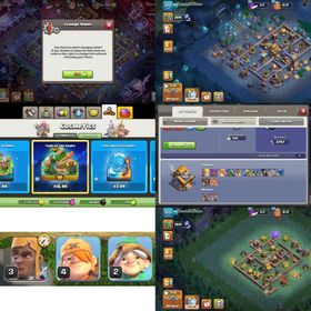 SOUND OF CLASH SET | 2X XL SCENERY | TH16 NEARLY MAXED | HERO:95-95-78-70-45-15 | ALL EPIC HIGH | 13X OP SKINS | 4X PREMIUM SCENERY | NC 500 | 935 WS | XP-213 | FULL ACCESS