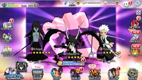 [GLOBAL] 89.100+ ORBS| 9999 Summon Ticket| BP 2.000.000++ | 3 MT(Ulqiorra, Ichi Mugetsu, Toshiro)| 999999 Potions| 1 Sources Red| Super GG Account| Ready for 11th Anniversary| DETAIL VIDEO CHAR CLICK LINK IN DESCRIPTION