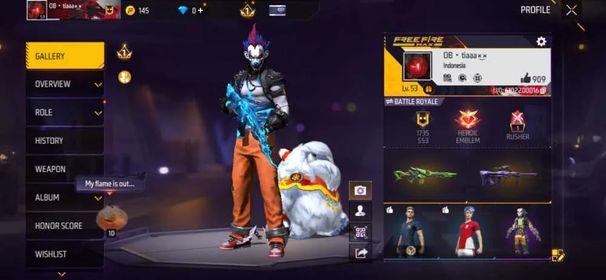 F581✨LV 53✨102 COSTUME✨32 BUNDLE✨111 WEAPON✨AUG NEBULA✨PARAFAL WINDRIFT UNDYING✨AK47 UNICORN✨LOGIN GOOGLE✨SAFE ACCOUNT