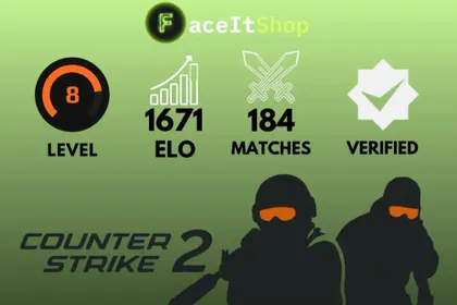 🌿🌊 SUMMER SALE - 10% 🌊🌿8 LVL FACEIT✅1671 ELO✅184 MATCHES✅|VERIFICATION|