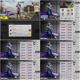 Dodge Purple SportCar"M416 Glacier Lvl 4(KillMsg)M24,Scarl,M762 Lvl 4(KillMsg)X-Suite"MF 69"Lvl 82"Hitman Set"3 Uza"Mythic Lobby"1 Pet
