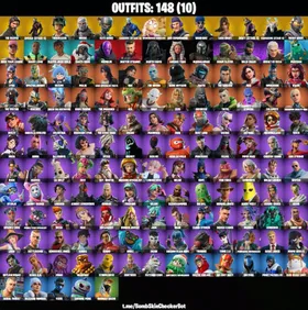 148 Skins | The Reaper, Take the L, Elite Agent, Omega Stage 5, Lara Croft, Sub Commander, Trailblazer, Havoc | OG STW [Full Access] Psn,Xbox,PC