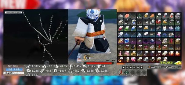 [Slayers 2] Account:88 Lv. 223 Slayer | Rengoku Clan | Flame Katana | Flame Breathing | 388K Wen | 75 Spins | Automatic Delivery | Roblox Account | Unverified Account | Project Slayers 2