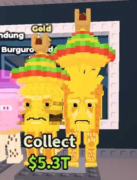 Gold Burguro and Fryuro 2 Trait - Secret $1B/s - Steal a Brainrot Fast Delivery