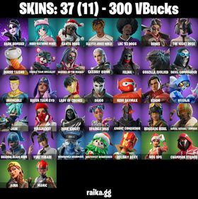 [PC/PSN/XBOX] 37 skins | Dark Bomber | Neko Hatsune Miku | Santa Dogg | Slayer Juice WRLD | LBC '93 Dogg | Bones | The Night Rose | Durrr Taisho #369