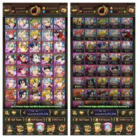 GLOBAL 1.600💎 | 8.1M CC | New Odin | New Lancelot | New Ban + Meliodas Cross : IF | All Collab Gachiakuta | All Collab Fire Force | All Collab Konosuba | Collab Re:Zero | 9 LR + 16 BASIC UR