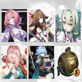 Asia|Female lv 5-12| Remielle Dan + Ye Shunguang + Sunna + Zhao + Lucia + Lucia Weapon  + Random 4-star character|Fast delivery