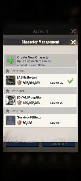 LZ049 | Buy 1 get 1 | 235M Power, 152M Power | State 196 , 324 | HQ 32 | Castle Skin | VIP 7 | 15 S Heroes | 10K Gems