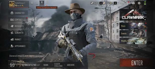 MOBILE|Lv 30|SV 33,7M|CV 15,7M|1 Secret Document|Legendary Wp Skin BG LR-AR1,PR MPX,Ba T951,MG H416|CN OFF|Log Infinite(TA1471)