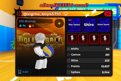 💯💯💯OG TWINS💯SANU💯SHIRO💯ROKETTO💯EXTRA TOUCH💯💯💯, Accounts