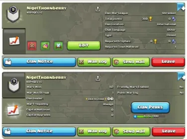 LEVEL 9 UNRANKED CWL CLAN | USA BASED NAME | CLAN NAME- "NIGELTHORNBERRY" | ENGLISH NAME CLAN | USA BASED NAME