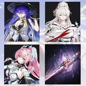 Asia lv 8| Lucilla + Hiyuki + Aemeath + Hiyuki Weapon | Random 4 stars |The novice pool is not used