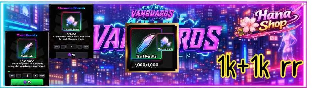 ANIME VANGUARD : 1000RR + 1000Shard.