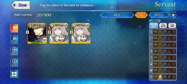 NA Fuyuki Lv 1 |1 SSR Servant| Obeon (NP 2) |205 Saint Quartz, 57 Summon Ticket|Special Ascension ON|BDay Unset|Log Code|FGO970