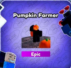 Pumpkin Farmer 💜 Fast Delivery And Cheapest 💜 %100 Safe 💜 Toilet Tower Defense
