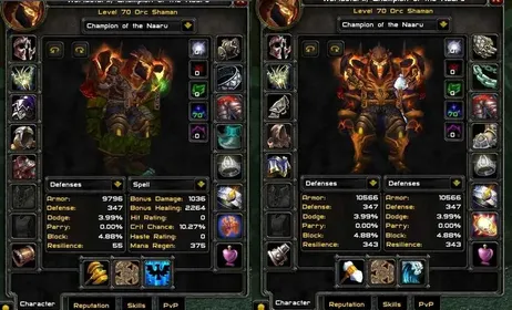 WC48 – Premium TBC Shaman | T5/T6 Attuned, BiS Gear, Full PvE + PvP Sets for All Specs
