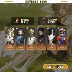 Global |14 x 6 Star|8 Unilog|2690 Clear Drop|Rhiannon P5 + Coppelia P2 + Ulrich P1 + J + Pickles + Regulus|Story 1 - 4|Novice Banner Available|Fast Delivery|ART1051