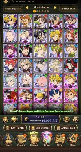 🐋 Whale Account ( All bisac UR)Asia server 14 million CC/23 LRs / New Collab/ Unlinked account