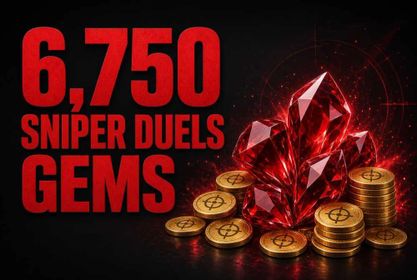 💎 6,750 Sniper Duels Gems