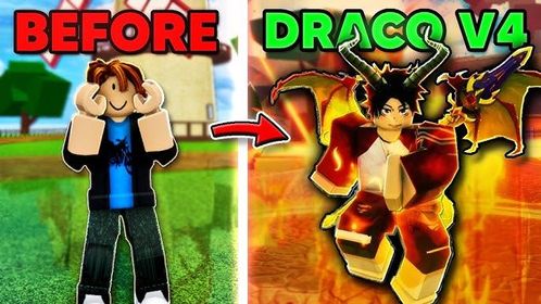 🐲BLOX FRUITS DRACO RACE V4 SERVICE🐲(MAXED)