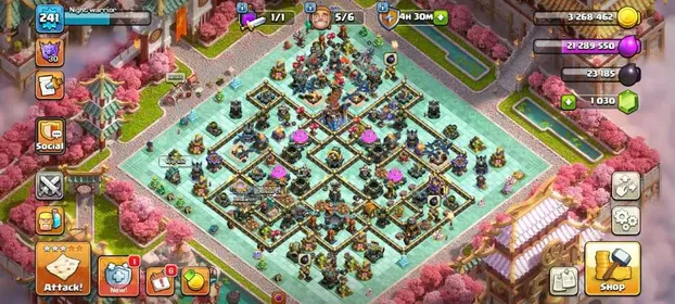 Year of the Fire Horse | Th 18 Max | Hero 64 89 36 36 | 4 Epic Equipment Max | 14 Epic | 1110 Medel | Defence Good | 6 Builder | Instant Delivery |
