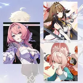 Asia|Female lv 8-12| Remielle Dan + Ye Shunguang + Zhao  + Random 4-star character|Fast delivery