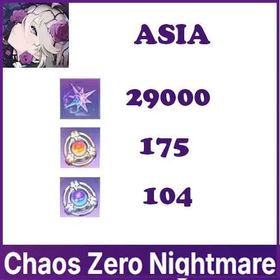 Asia|Diamonds 29000 + Rescue Anchors 175 + Signal Amplifiers 104 + 1–4 Random 5-Star Characters | Fast delivery|