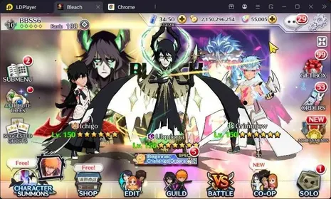 GLOBAL|55K Orb+Mid Game|Ulquiorra 11th,Grimmjow 11th,Orihime Sw26,Ichigo DT,Aizen Renewed|Yoruichi Fam|KlabID|Check SS BBS620B