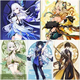 Asia|AR10|Skirk+Xilonen+Nahida+Yelan+Zhongli|5 5-star characters|8-15 four-star characters|No birthday set, no email bound|Able to explore 100%|can log in normally immediately|Genshin Impact