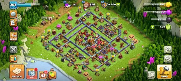 Th 16 Full Max | Hero 95 92 70 45 15 | 9 Epic Equipment | Defence Max | NC Available | 6 Builder | Instant Delivery |
