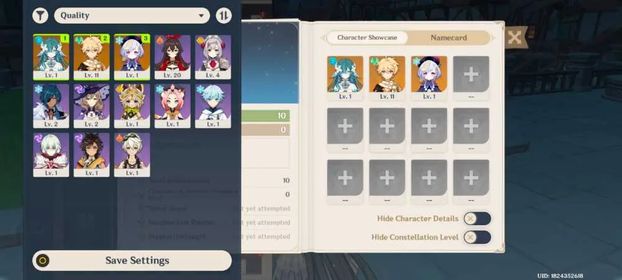 ASIA STARTER | AR 10 MALE | VODYANITSA + QIQI + FIVE STAR SELECTOR ON | ALL UNSET | NO CHEAT | SINGGLE LOGIN HOYOVERSE | SAFE ACCOUNT | FAST DELIVERY