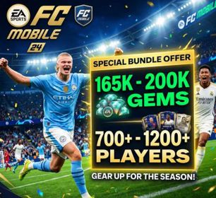 165K-200KGems+700-1200+Players