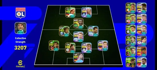 ⚡Blitz Curler Rummenigge (108)⚡🤖Goal Machine Haaland (107)🤖👑King Pele (107)👑⚡G.O.A.T Messi⚡Epic Raul⚡Epic Steven Gerrard⚡Epic Drogba⚡Epic Hazard⚡Epic Rijkaard⚡Epic Serginho⚡Epic Shevchinko⚡Epic Massaro⚡G.O.A.T Gk Manuel Neuer⚡Yamal⚡Mac Allister⚡Merino⚡Diaz⚡Olmo⚡Kokcu⚡Kimmich⚡Hujisen⚡Kubo⚡Odegaard⚡New Paid Manager Antonio Conte⚡Best Balance Team with Best players⚡Only Konami⚡