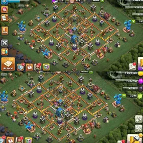 [3299 Gems]➤➤Th12 new Account➤➤Heroes:39-39-20-16➤➤Pixel king skin➤➤NC Available➤➤ Some Magic items
