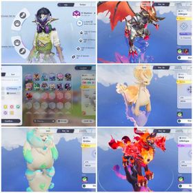 Eu55+,Pris-Fenmane,13×Prismana,Pris-Sparkling-Infragon(Red),Pris-Infalupa(Red),Pris-Spa-Pawney(Green),Umbral-Helgon,Pris-Glacy