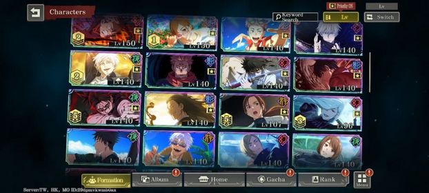 (Global Twhkmo) 13 Limited (Have All Summer SSR) + Choso A5 + Shoko A4 + Mei Mei A3