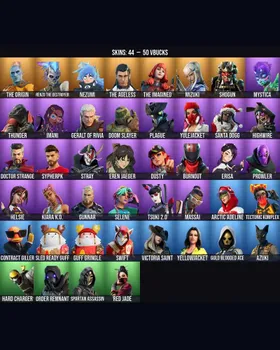44 Skins Stray ⭐️ Helsie ⭐️ Erisa ⭐️ The Ageless ⭐️ Victoria Saint ⭐️ Yellowjacket ⭐️ Eren Jaeger ⭐️ Azuki ⭐️ Sentinel ⭐️ Highwire ⭐️ Contract Giller ⭐️ Red Jade ⭐️ The Origin ⭐️ Renzo the Destroyer ⭐️ Nezumi ⭐️ The Imagined ⭐️ Mizuki ⭐️ m246406314