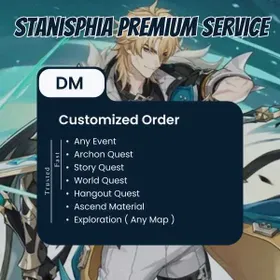 Genshin Impact │Professional VIP Custom Order │ Tailor-Made Exploration, Farming & Quest Services