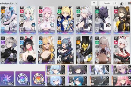 Asia | Heidemarie ME6 | 21 SSR Combatant(Inc Dupe) and 6 Partner